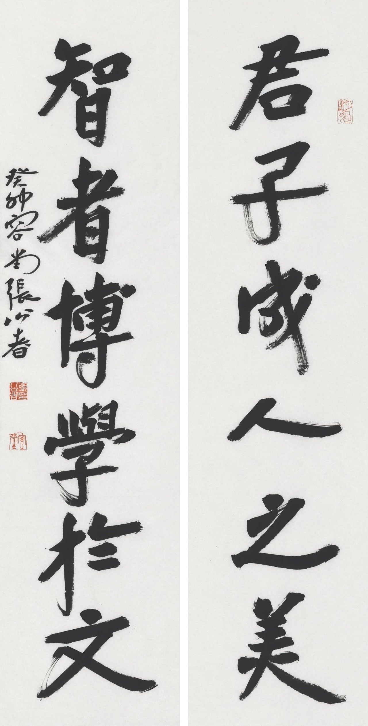 張公者 君子智者聯